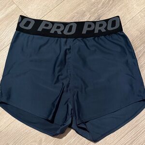 Women’s Athletic Shorts in Dark Blue